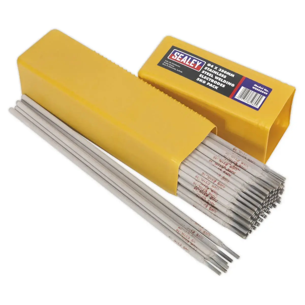 Sealey Welding Electrodes Stainless Steel Ø4 X 350Mm 5Kg Pack 1