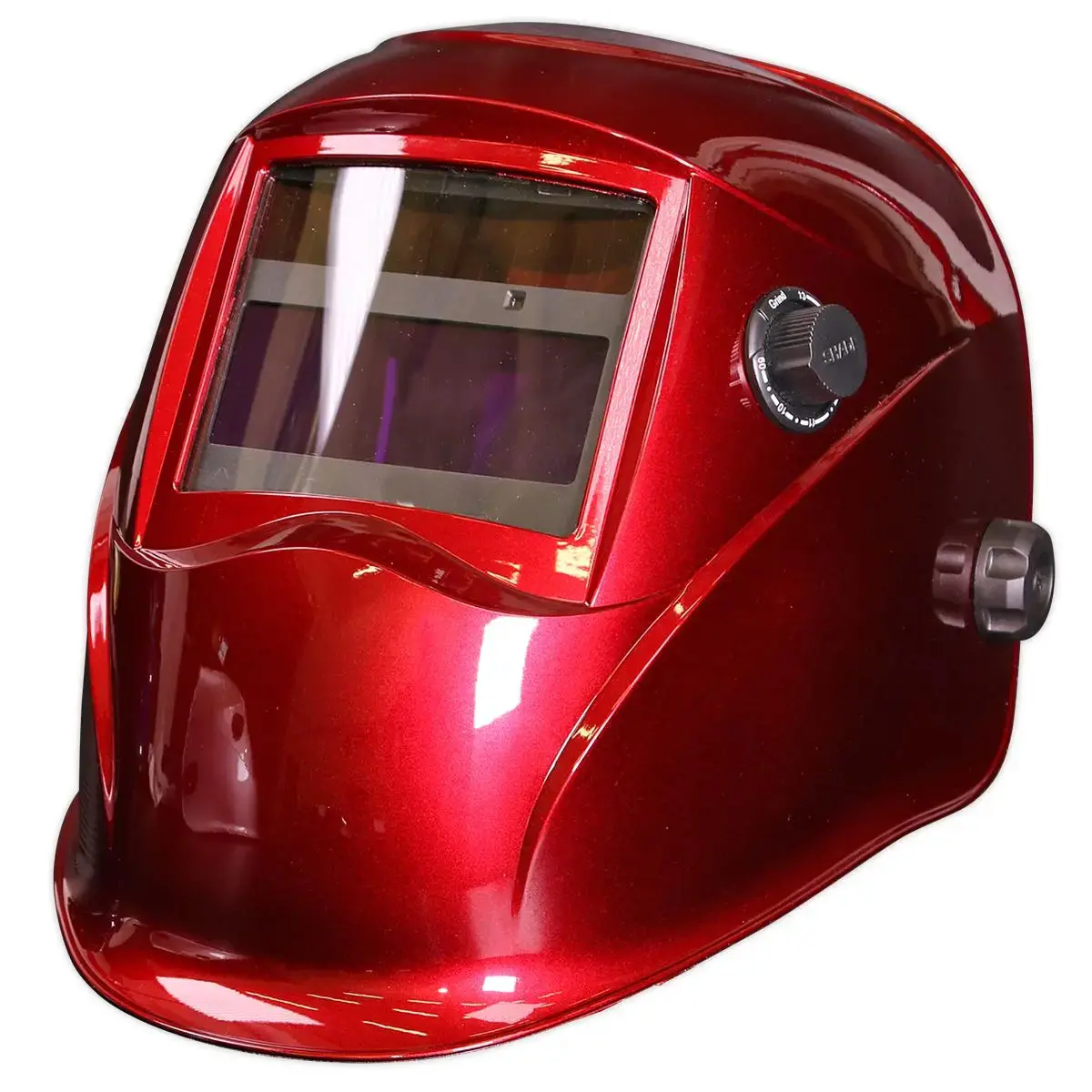 Sealey Welding Helmet Auto Darkening - Shade 9-13 - Red 1