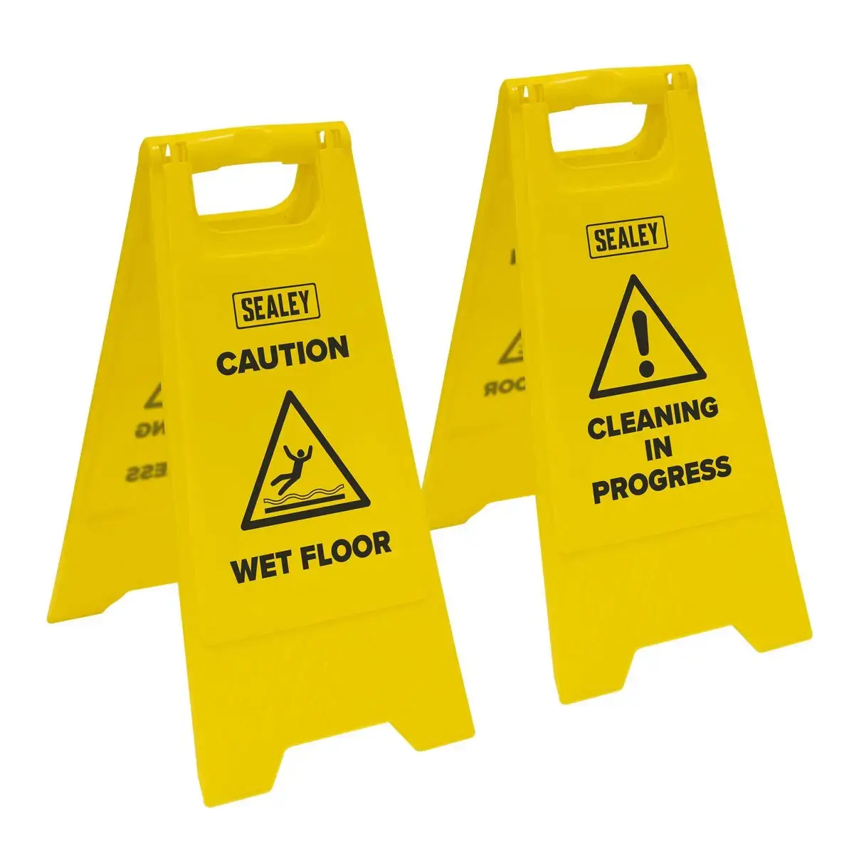Sealey Wet Floor Signs - Pack Of 2 1