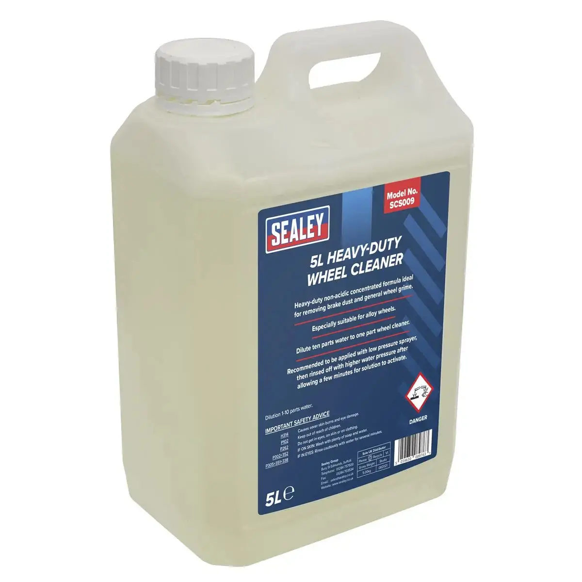 Sealey Wheel Cleaner Heavy-Duty 5L 1