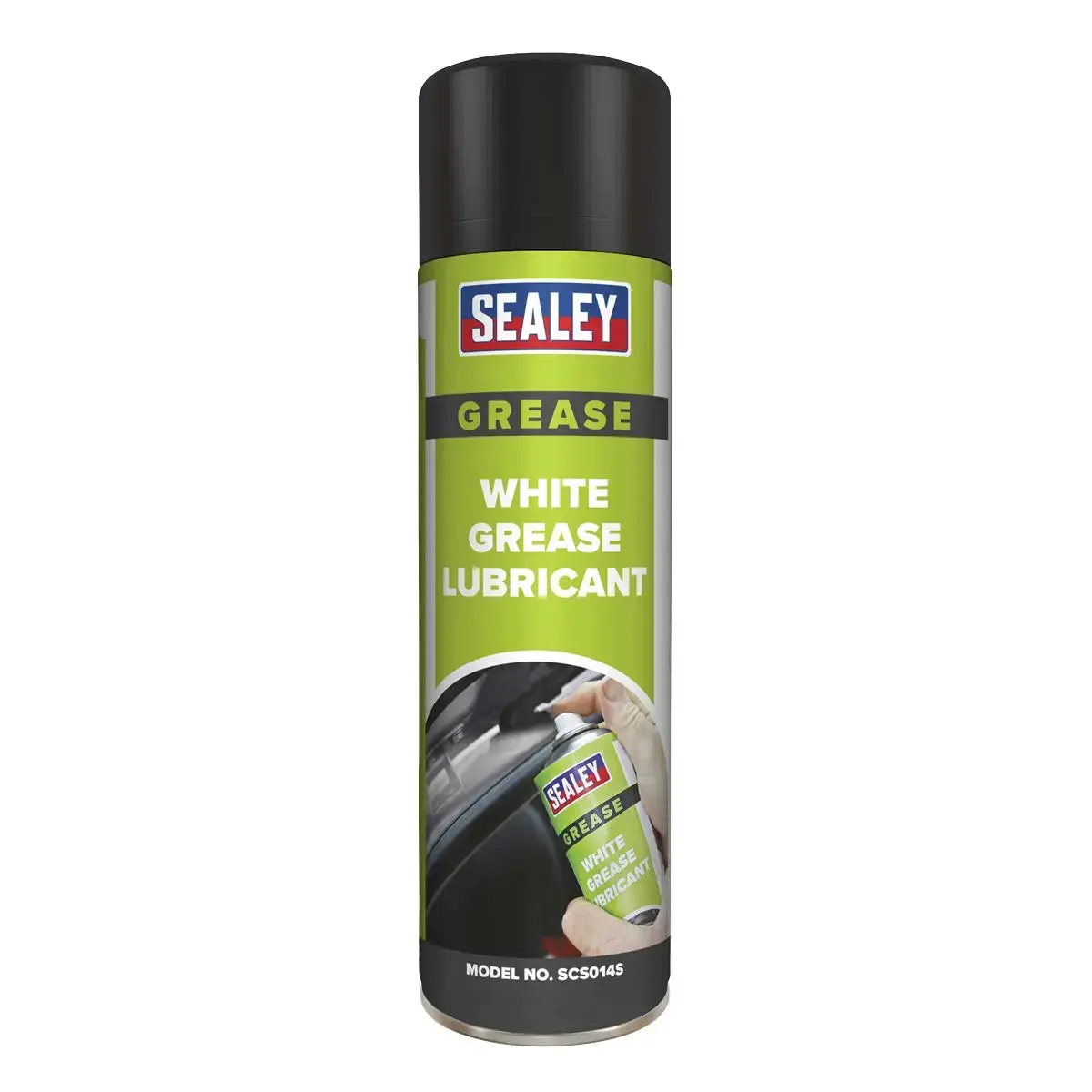 Sealey White Grease Lubricant 500Ml Pack Of 6 1