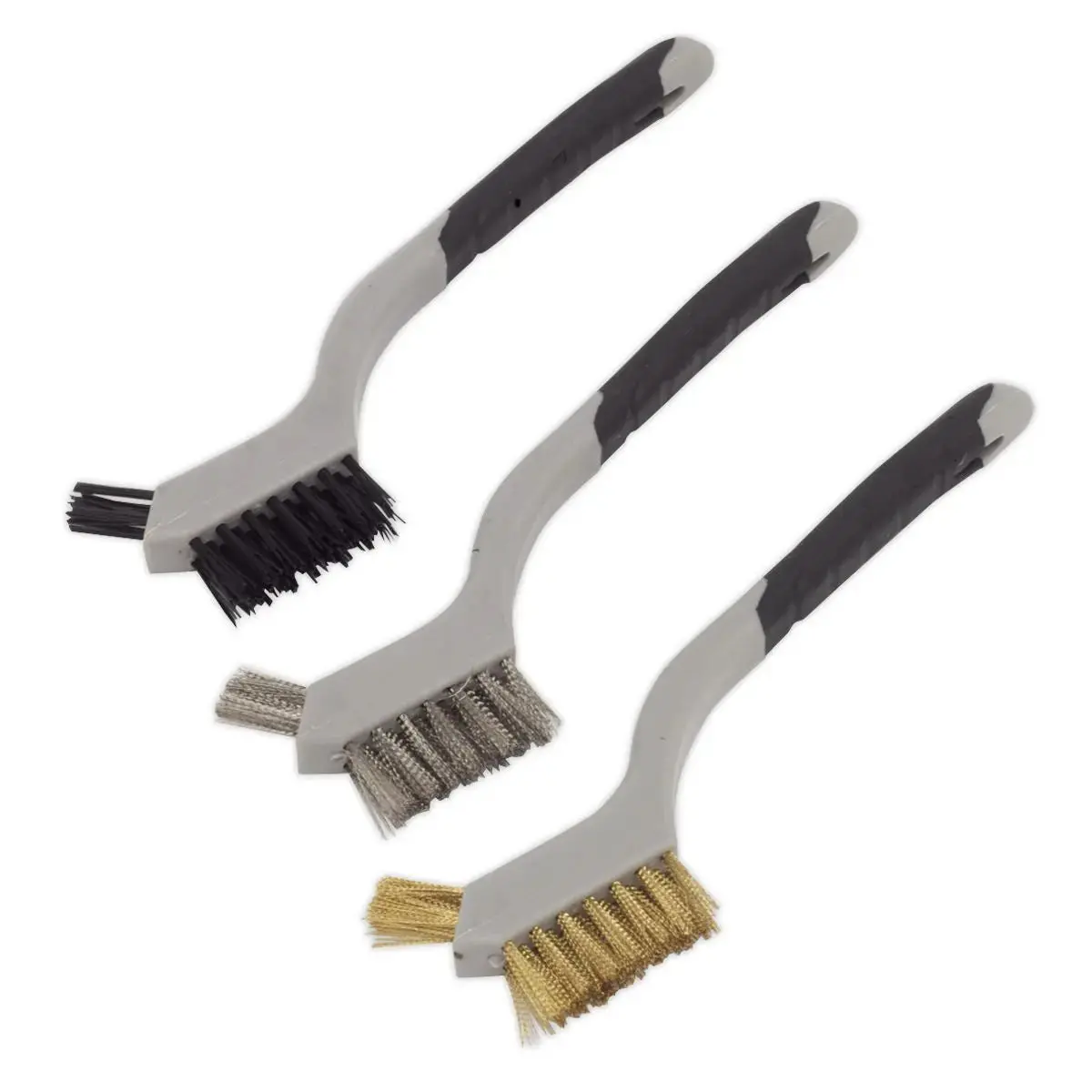 Sealey Wire Brush Set 3Pc Miniature 1