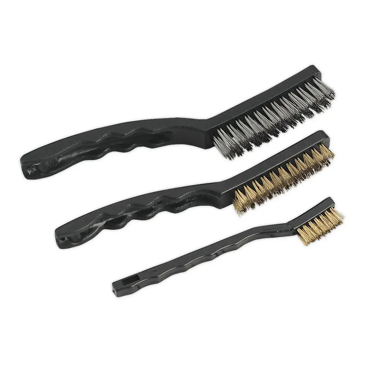 Sealey Wire Brush Set Auto Engineer's 3Pc 1