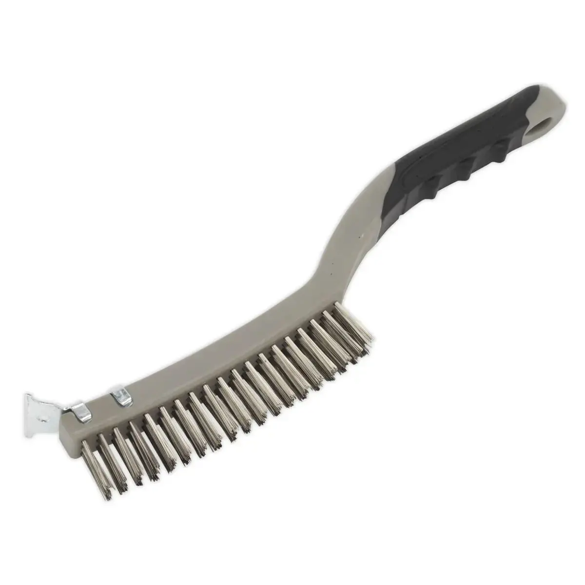 Sealey Wire Brush With Stainless Steel Fill & Scraper 1