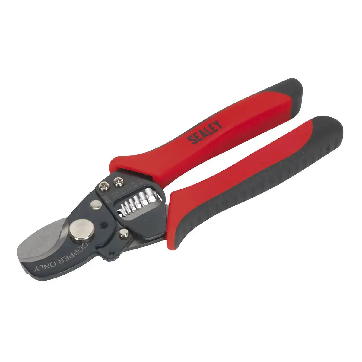 Sealey Wire Stripping & Cutting Pliers Cutters Strippers Soft Grip Handle 1