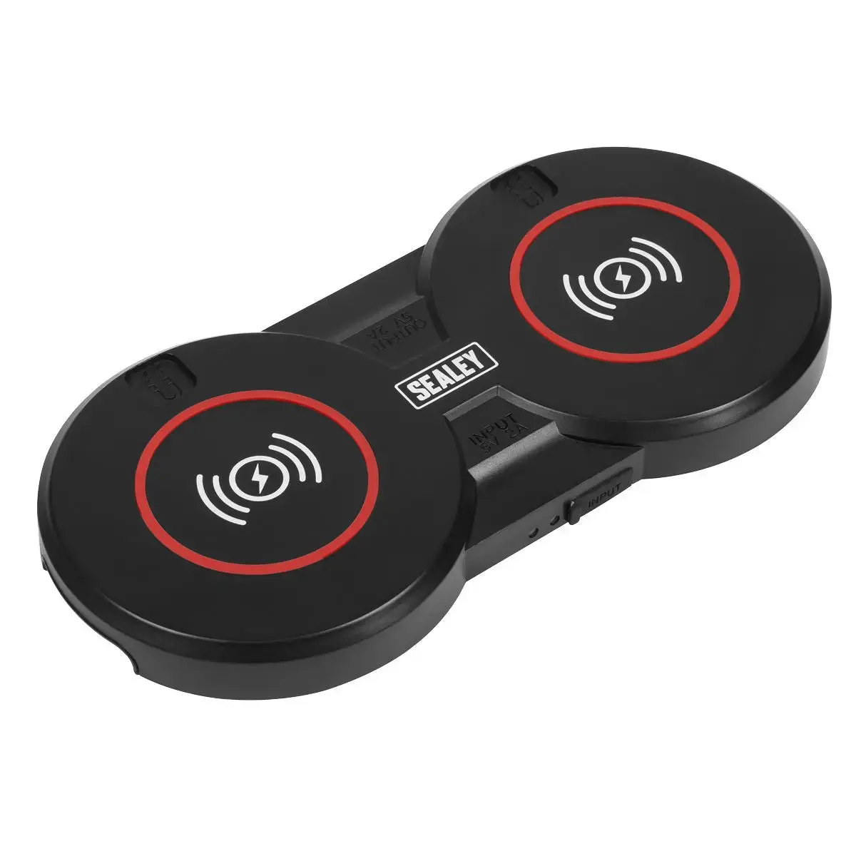 Sealey Wireless Charging Base Double 5V⎓2A 1