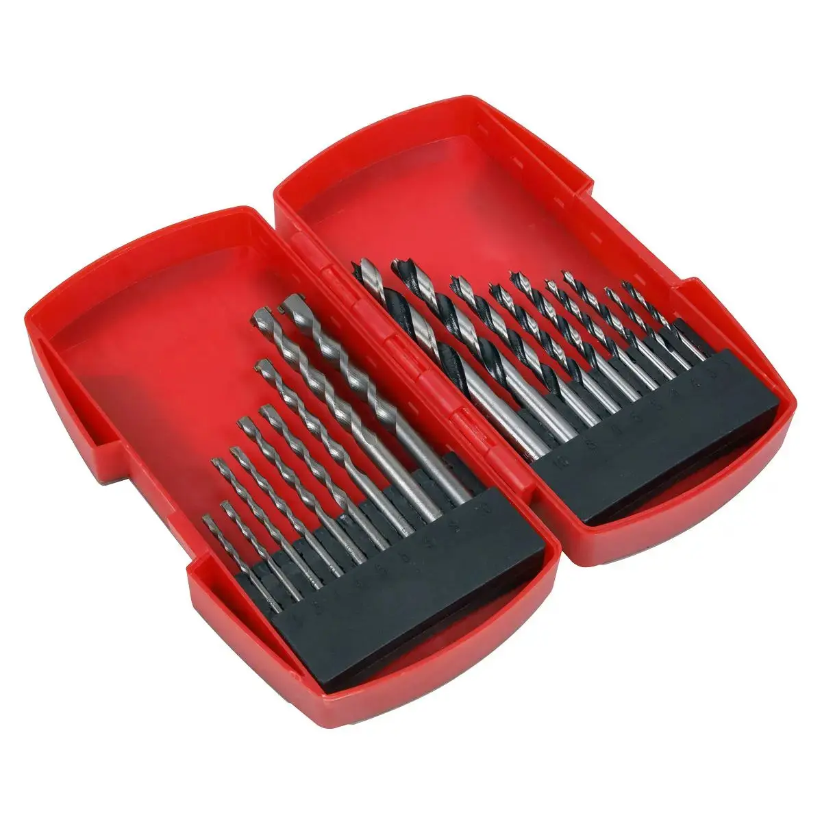 Sealey Wood Masonry Drill Bit Set 18Pc 1