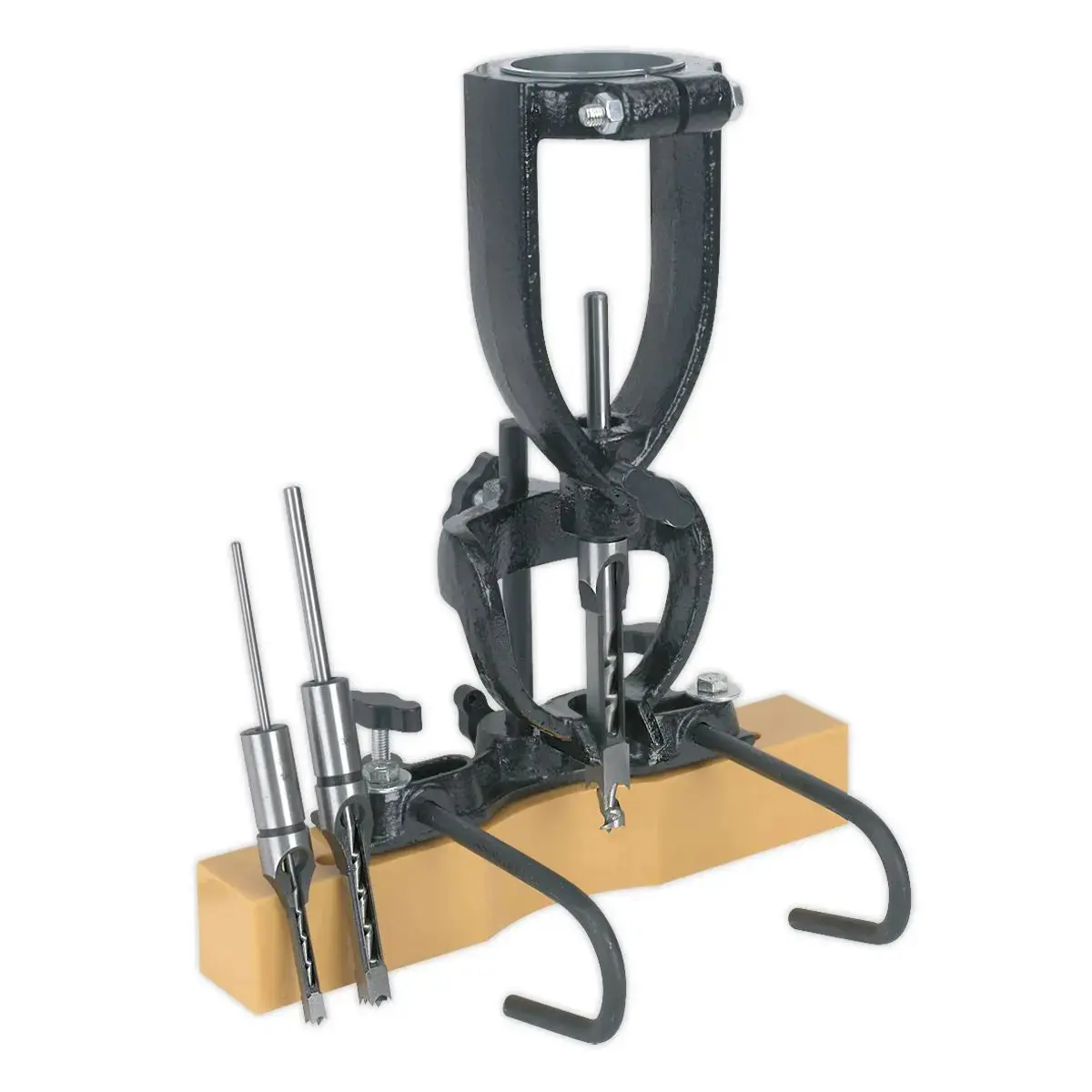 Sealey Wood Mortising Attachment 40-65Mm With Chisels 1