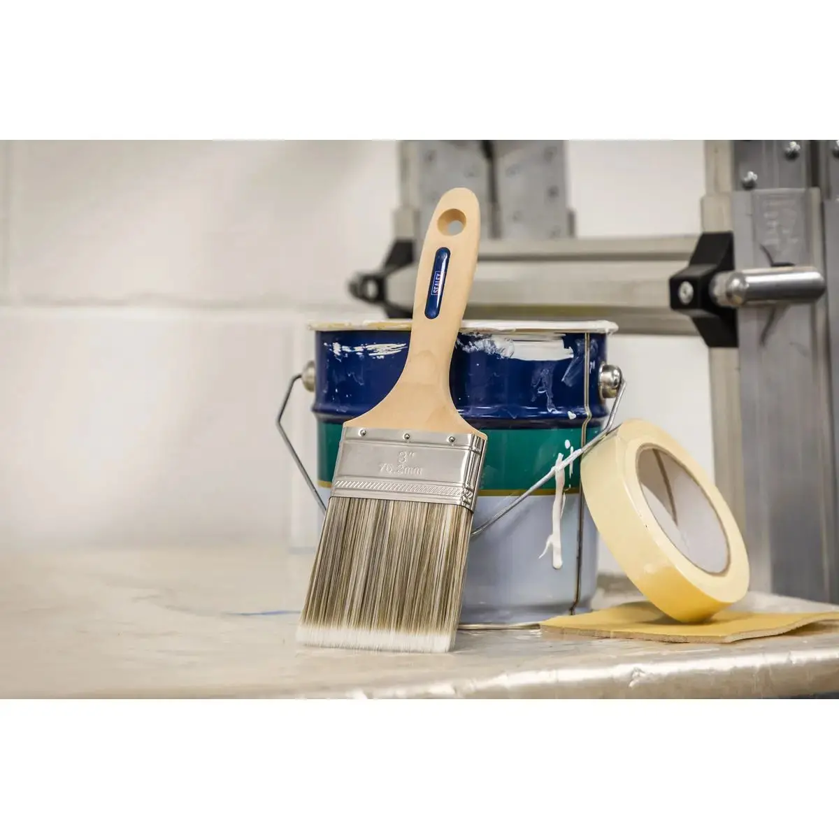 Sealey Wooden Handle Paint Brush 76Mm 2