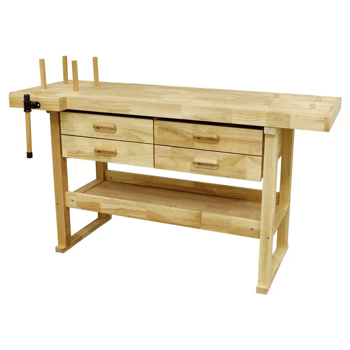 Sealey Woodworking Bench With 4 Drawers 1