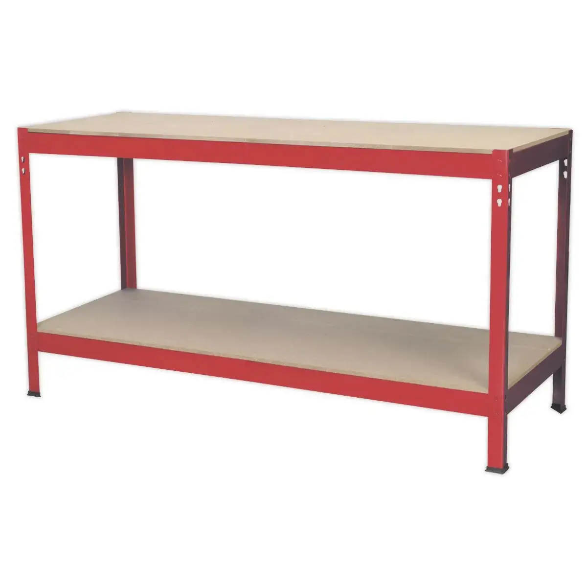 Sealey Workbench 1.53M Steel Wooden Top 1