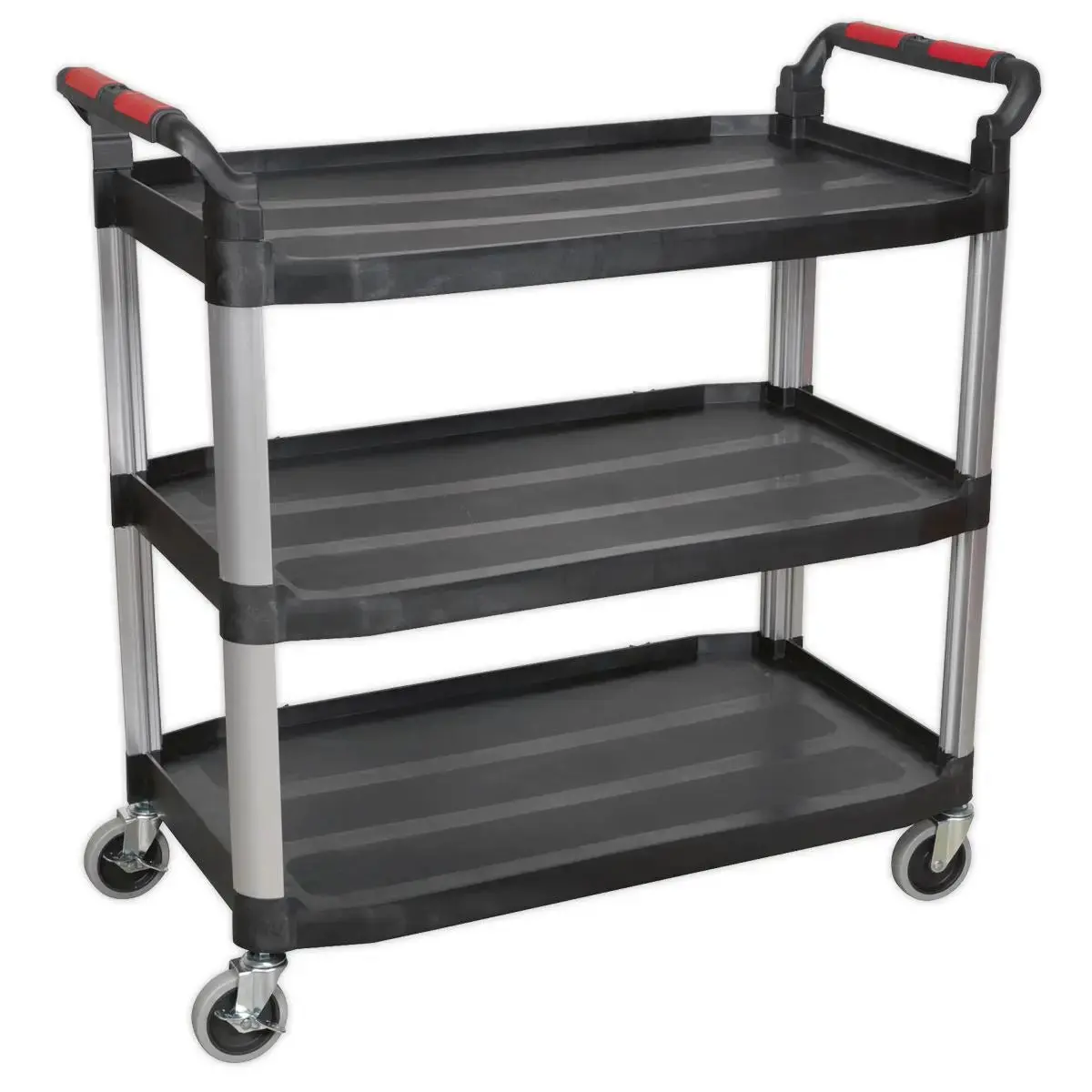 Sealey Workshop Trolley 3-Level Composite - 3 Wall 1