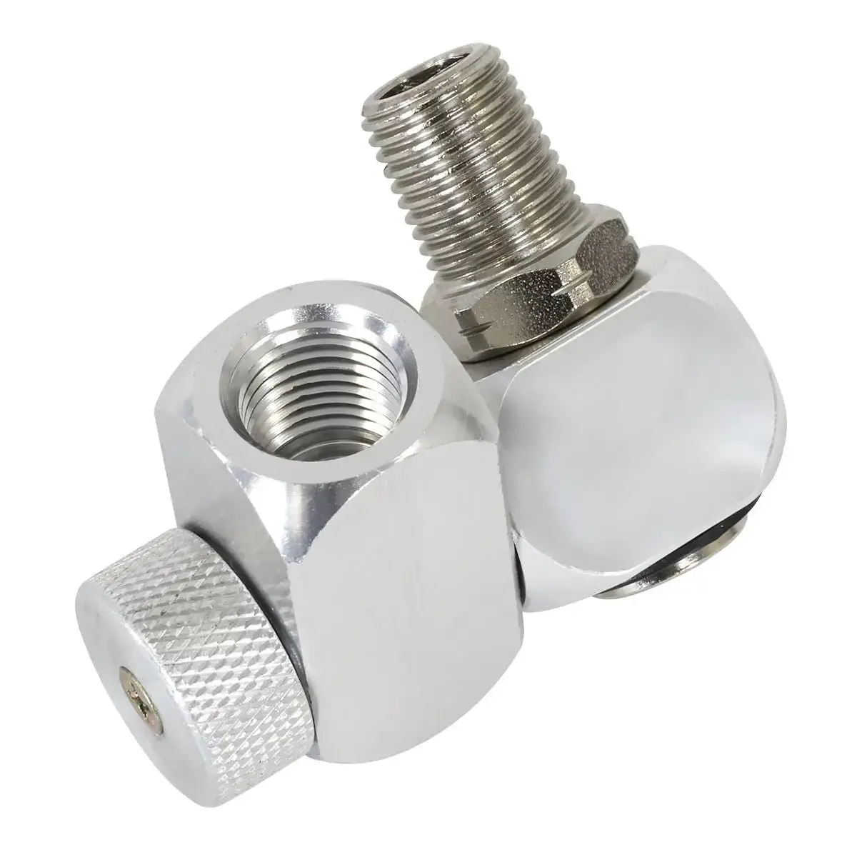 Sealey Z-Swivel Air Hose Connector With Regulator 1/4"Bsp 1