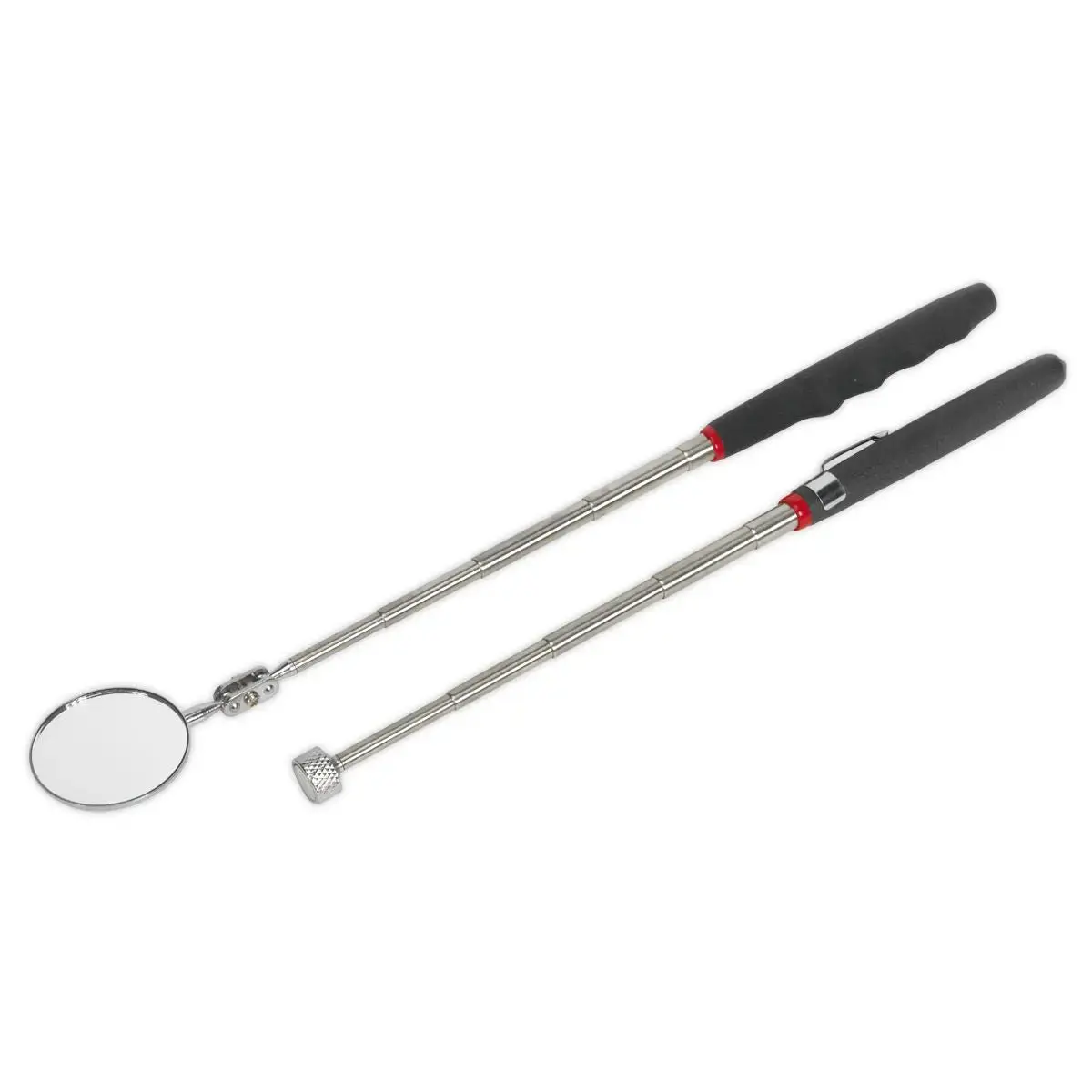 Siegen 2 Piece Inspection Mirror & Pickup Tool Set 1