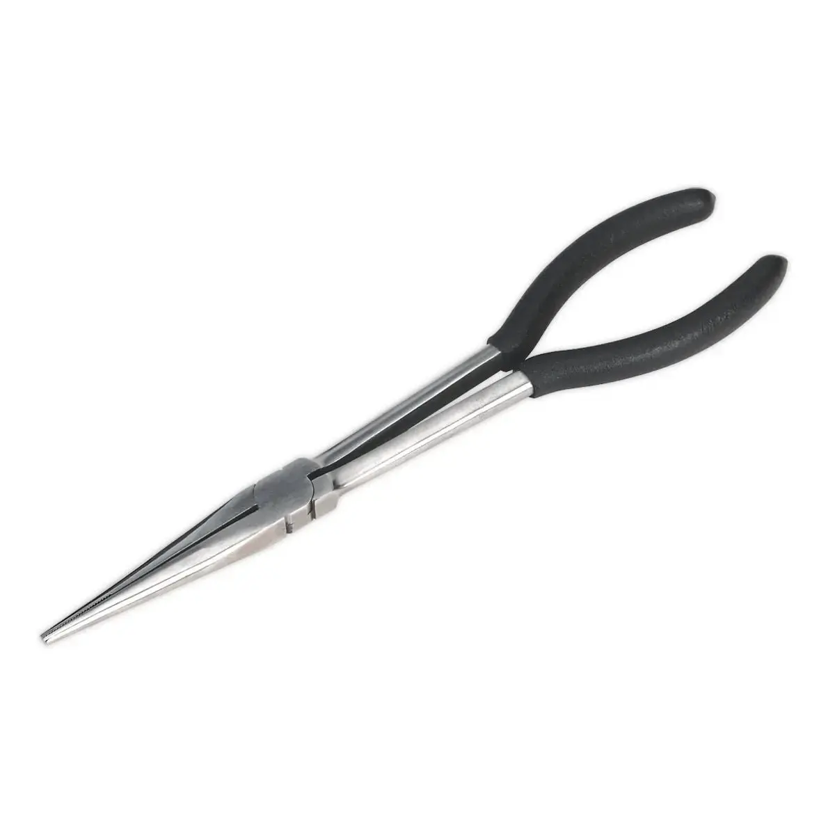 Siegen 280Mm Straight Needle Nose Pliers Cushion Grip Handles Polished Finish 1