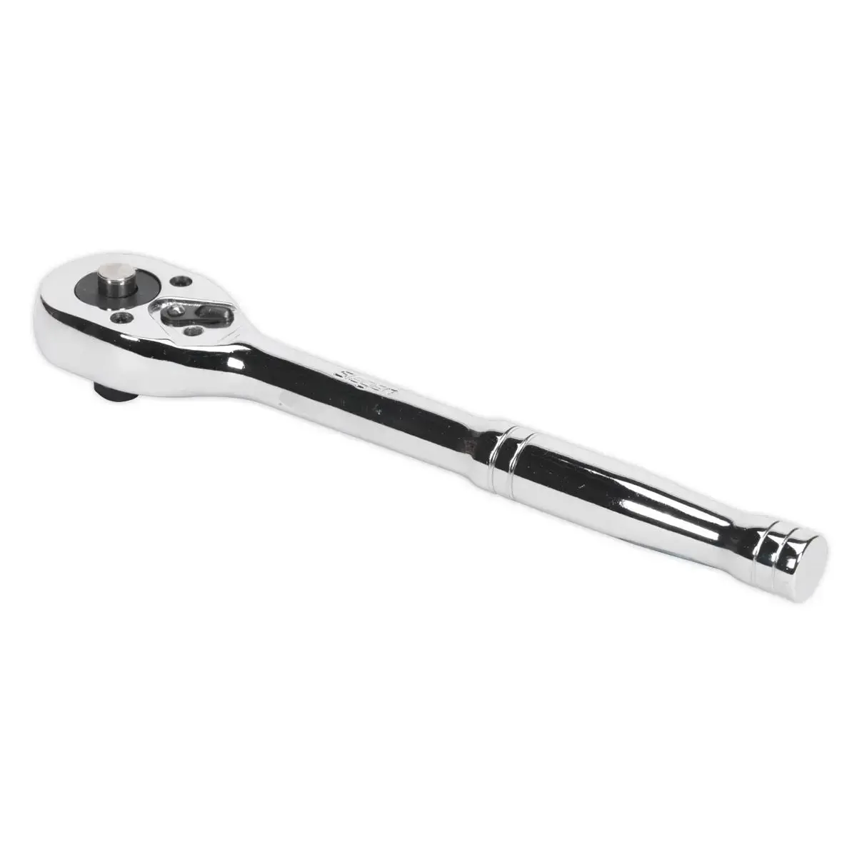 Siegen 3/8" Drive Pear Head Ratchet Wrench With Flip Reverse 45 Tooth Slim Style 1