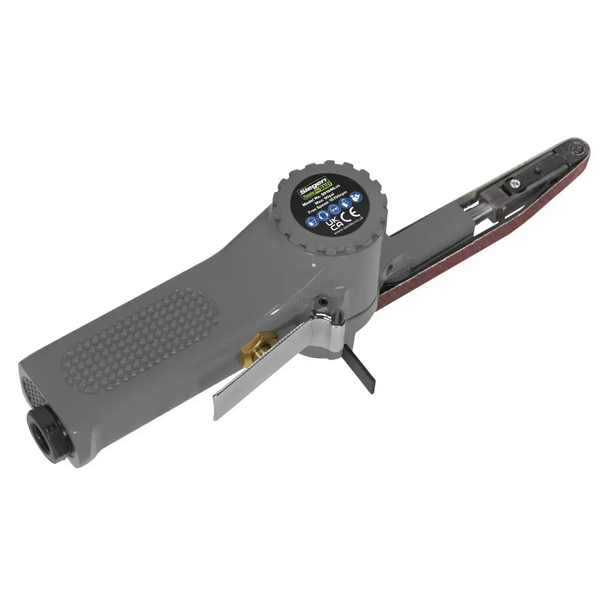 Siegen By Sealey Air Belt Sander 10Mm X 300Mm Belts 1