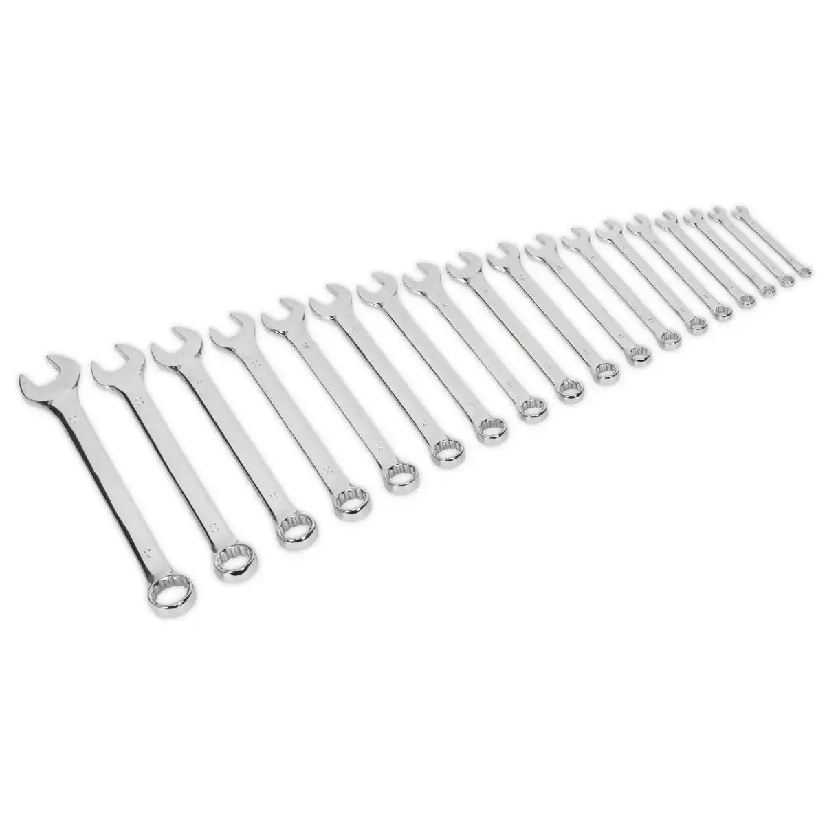 Siegen By Sealey Combination Spanner Set 18Pc 1