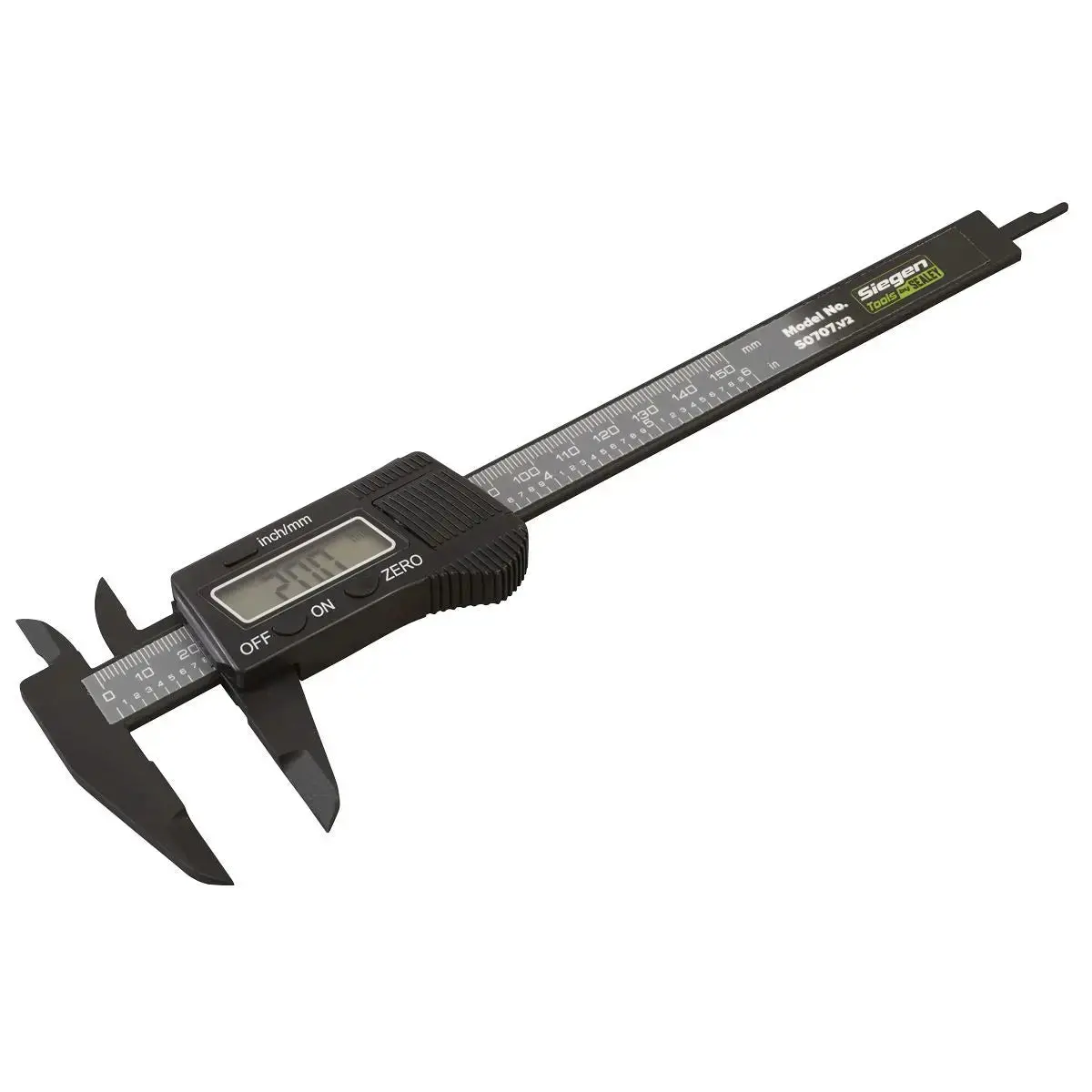 Siegen By Sealey Digital Electronic Vernier Caliper 0-150Mm(0-6") 1