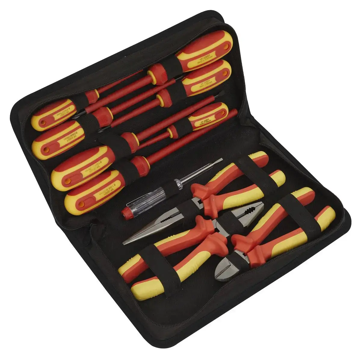 Siegen By Sealey Electrical Vde Tool Set 11 Piece Pliers Screwdrivers 1