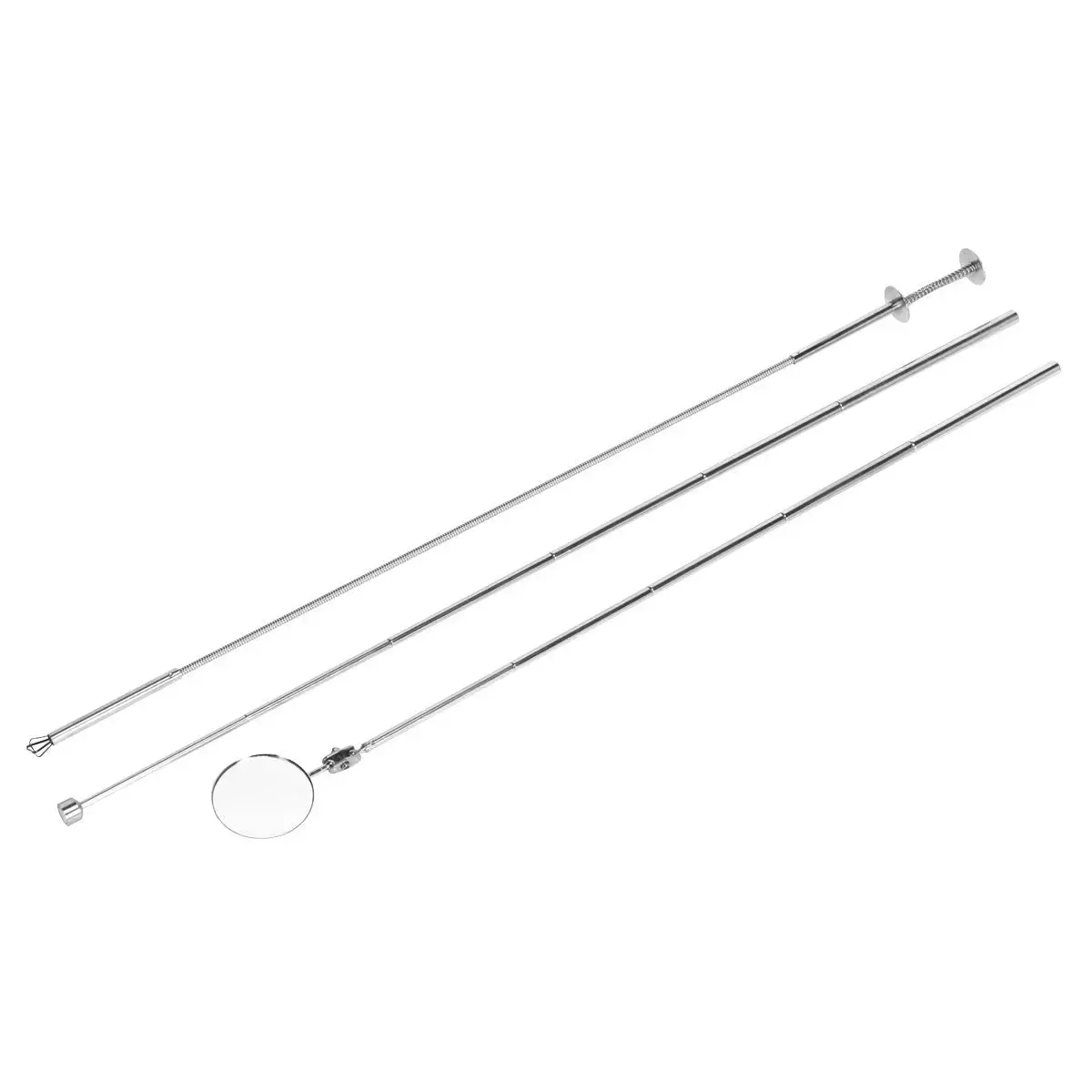 Siegen By Sealey Magnetic Pick-Up, Flexible Claw & Inspection Tool Set 3Pc 1