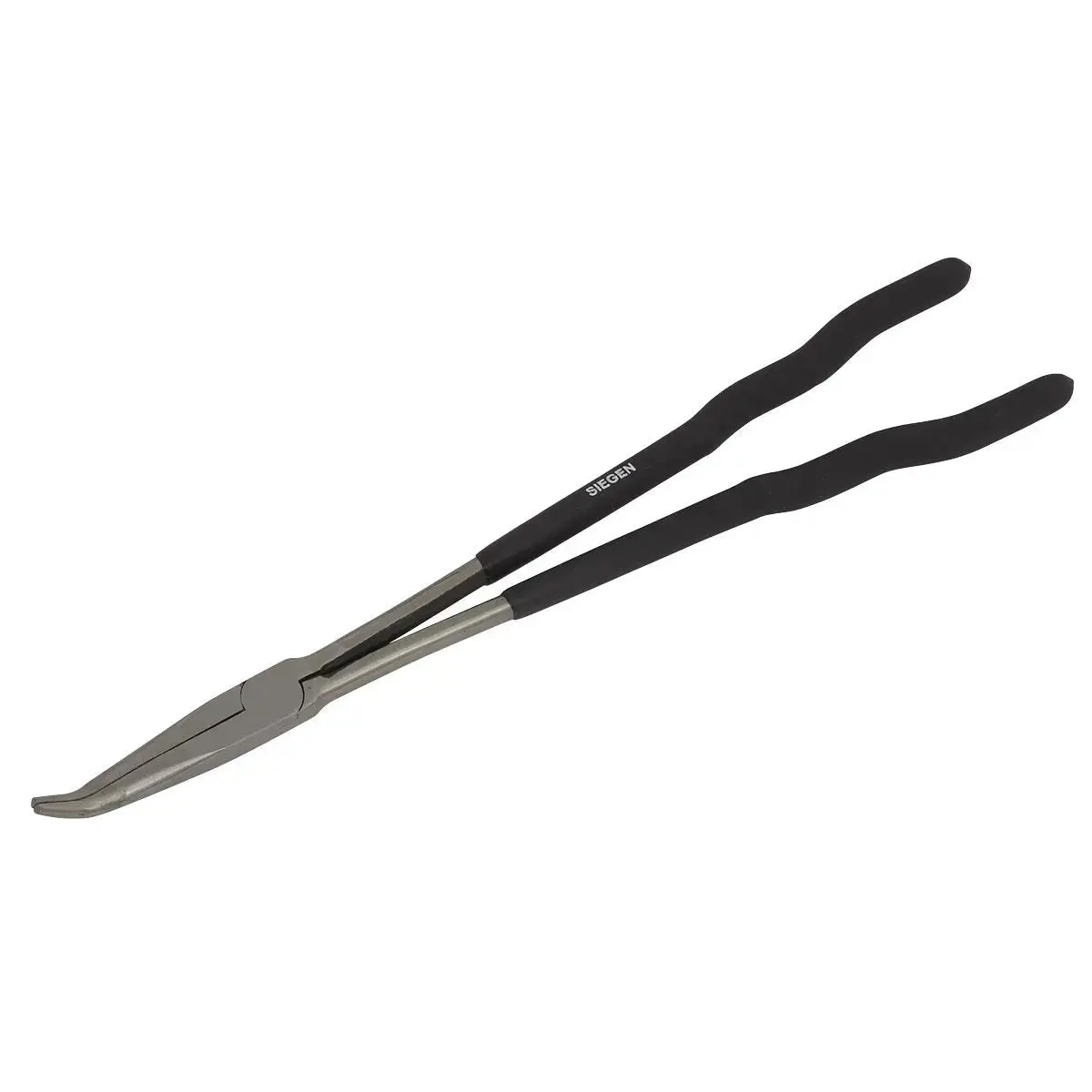 Siegen By Sealey Needle Nose Pliers Extra-Long 400Mm 45° 1