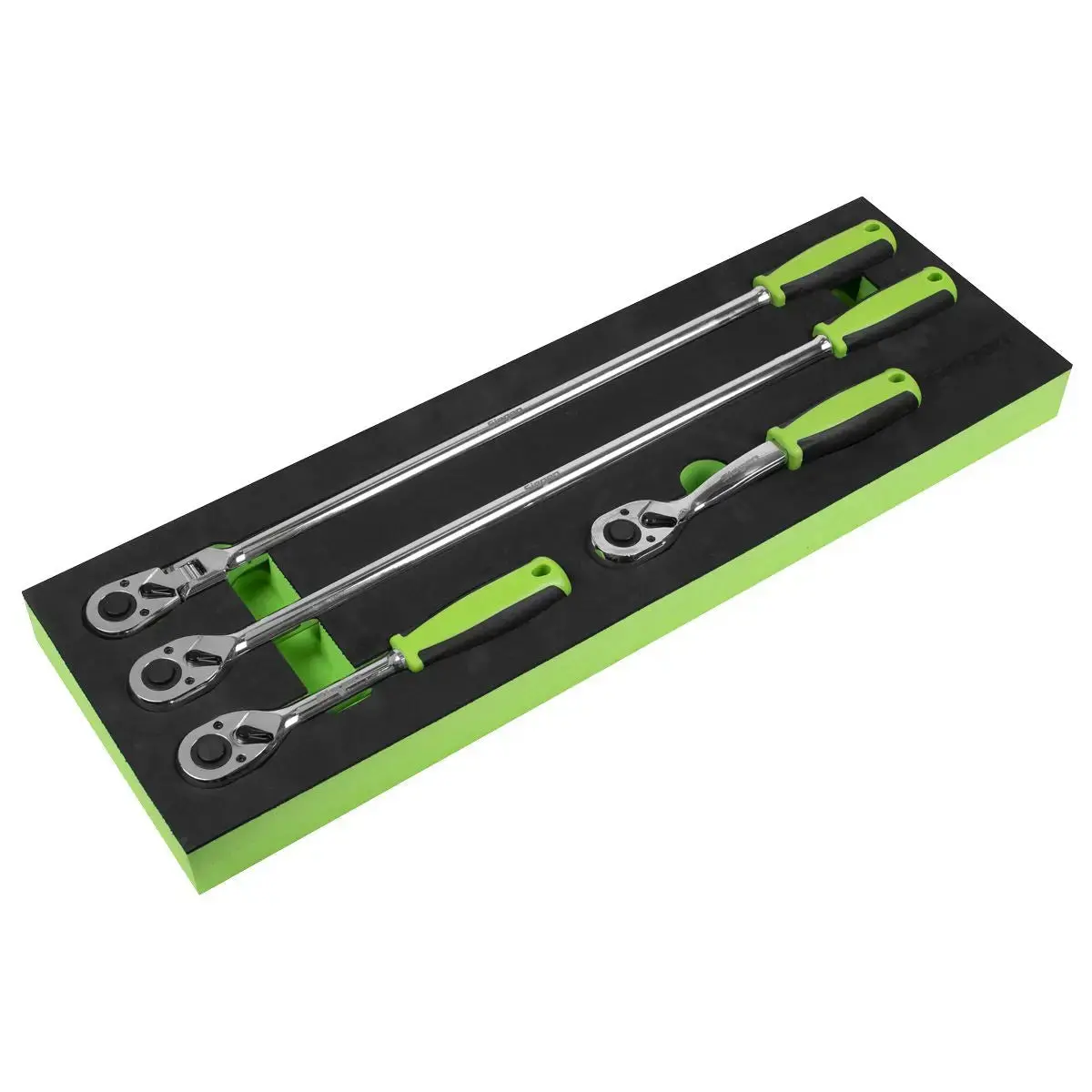 Siegen By Sealey Ratchet Wrench Set 4Pc 1/2"Sq Drive Flip Reverse 1