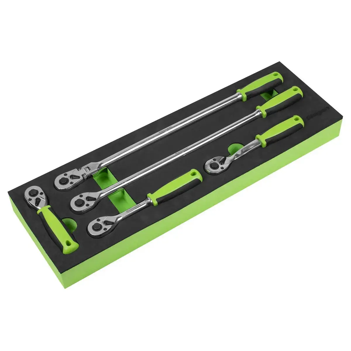 Siegen By Sealey Ratchet Wrench Set 5Pc 3/8"Sq Drive Flip Reverse 1