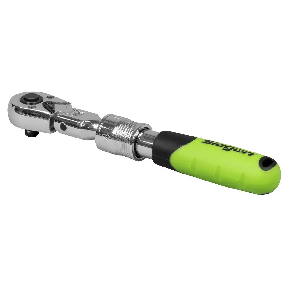 Siegen By Sealey Siegen Extendable Flexi-Head Ratchet Wrench 1/4"Sq Drive 1