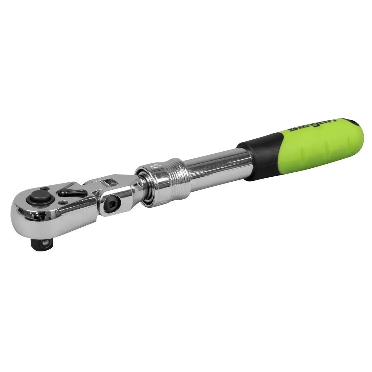 Siegen By Sealey Siegen Extendable Flexi-Head Ratchet Wrench 3/8"Sq Drive 2