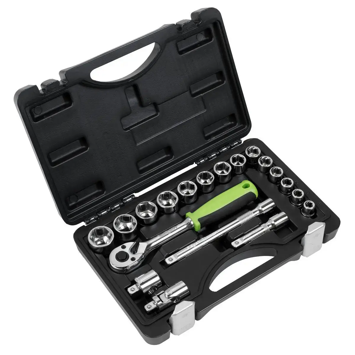 Siegen By Sealey Socket Set 19Pc 3/8"Sq Drive Metric 1