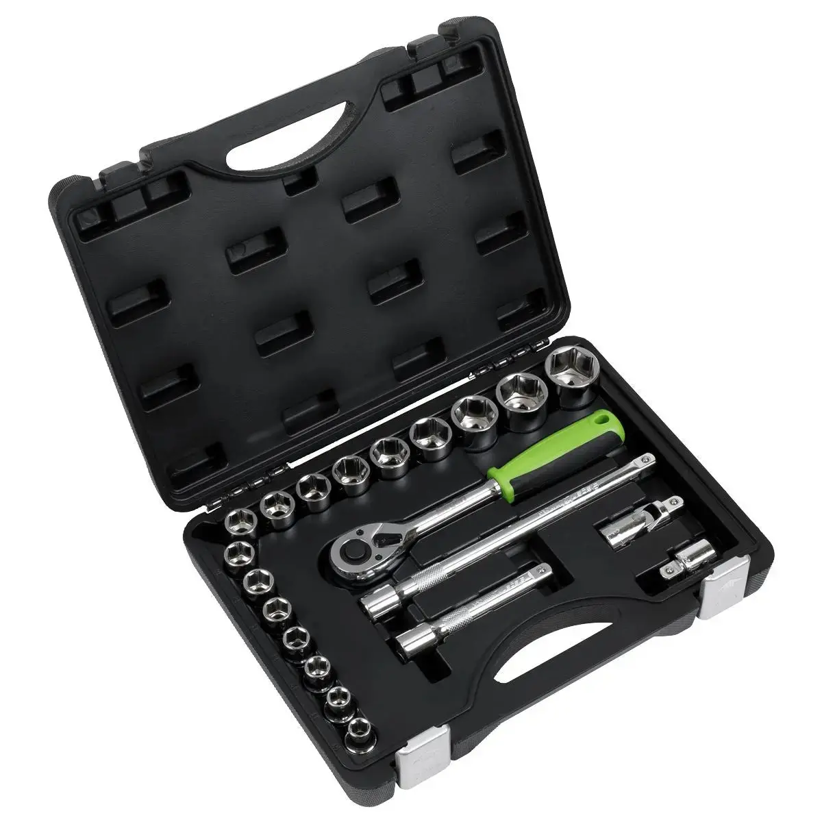 Siegen By Sealey Socket Set 21Pc 1/2"Sq Drive Metric 1