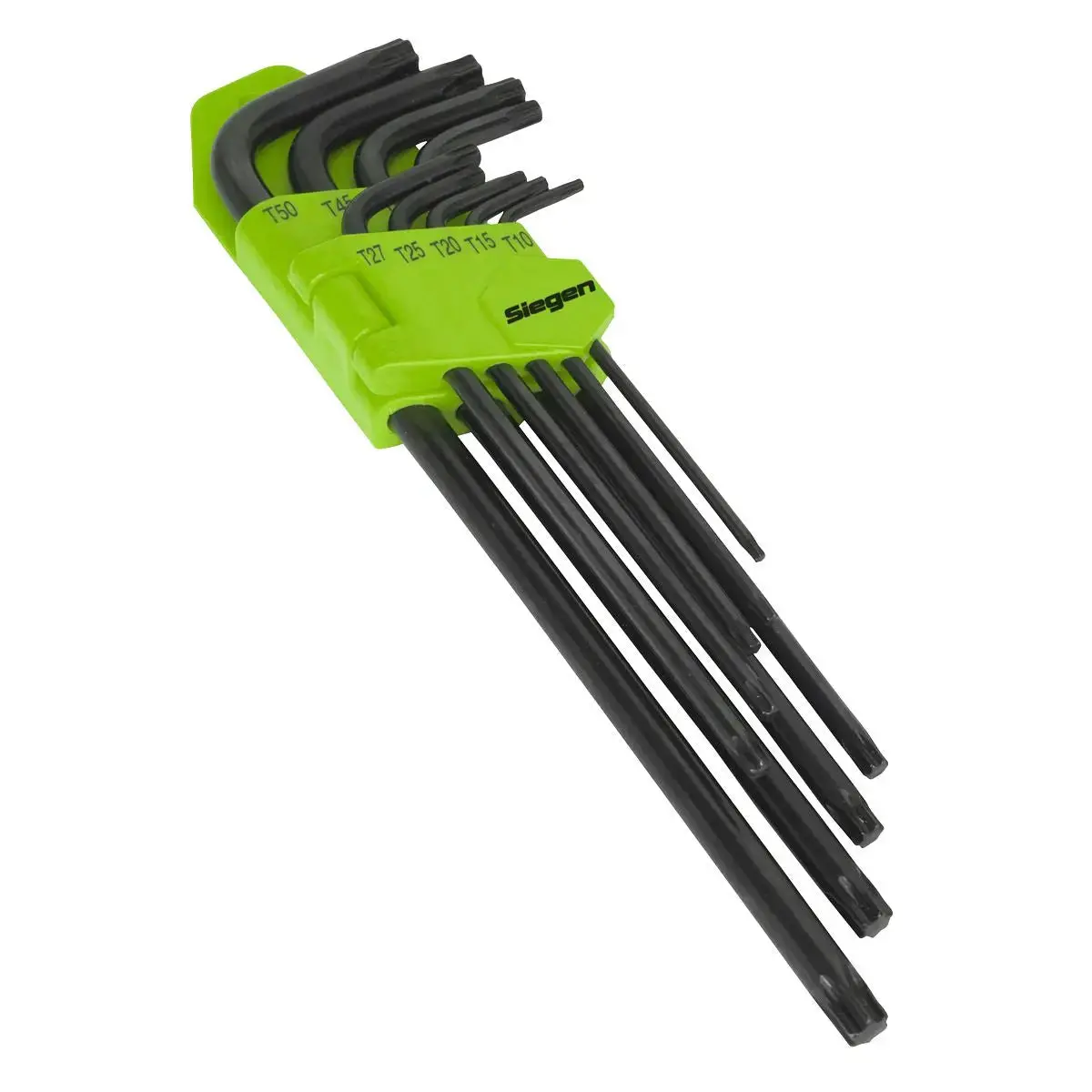 Siegen By Sealey Trx-Star* Key Set 9Pc Extra-Long 1