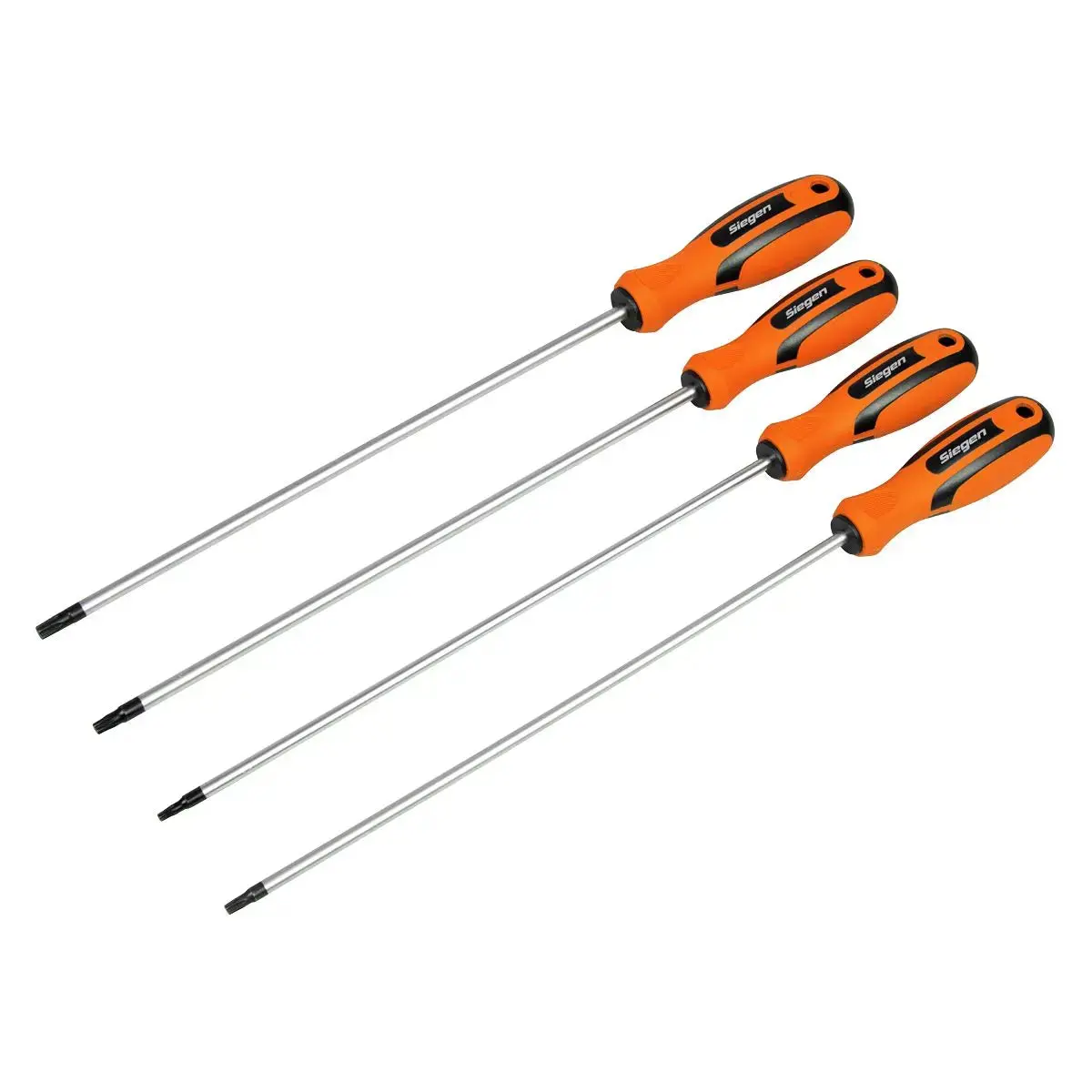 Siegen By Sealey Trx-Star* Long Screwdriver Set 4Pc 1