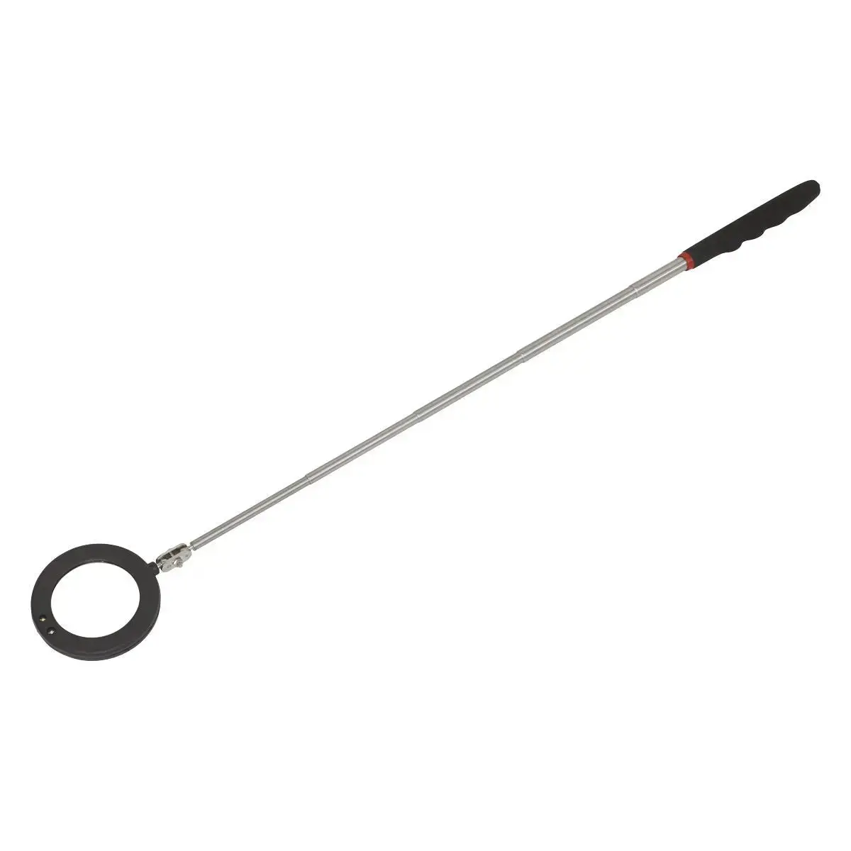 Siegen By Sealey Telescopic Inspection Mirror Ø75mm With Led 1