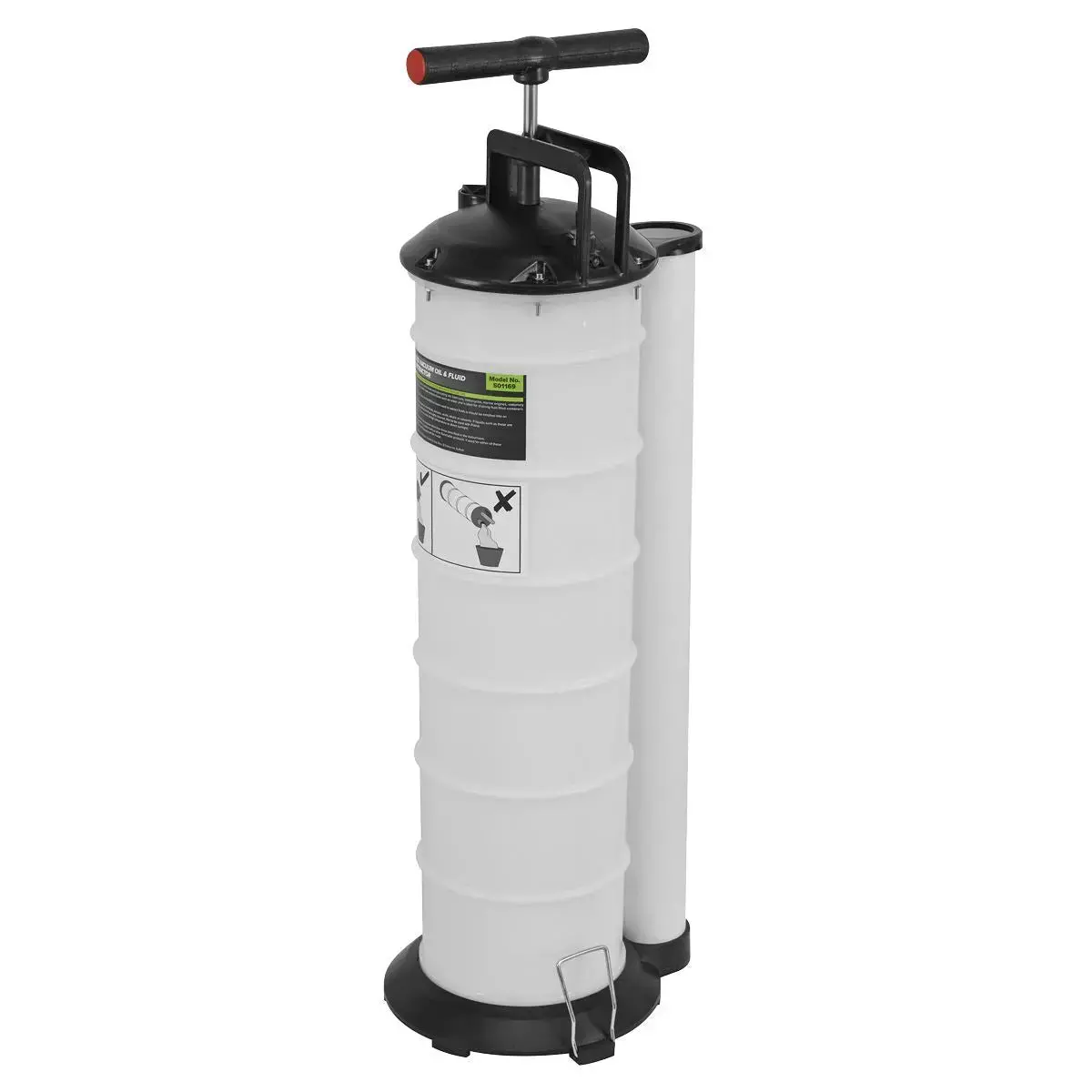 Siegen By Sealey Vacuum Oil & Fluid Extractor Manual 6.5L 1