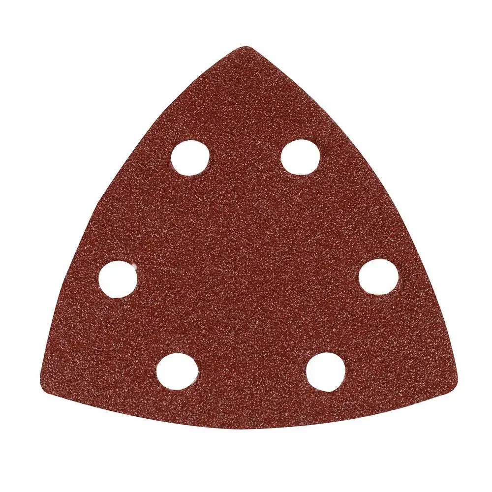 Silverline 10 Pack 90Mm Triangle Sheets Hook & Loop 1