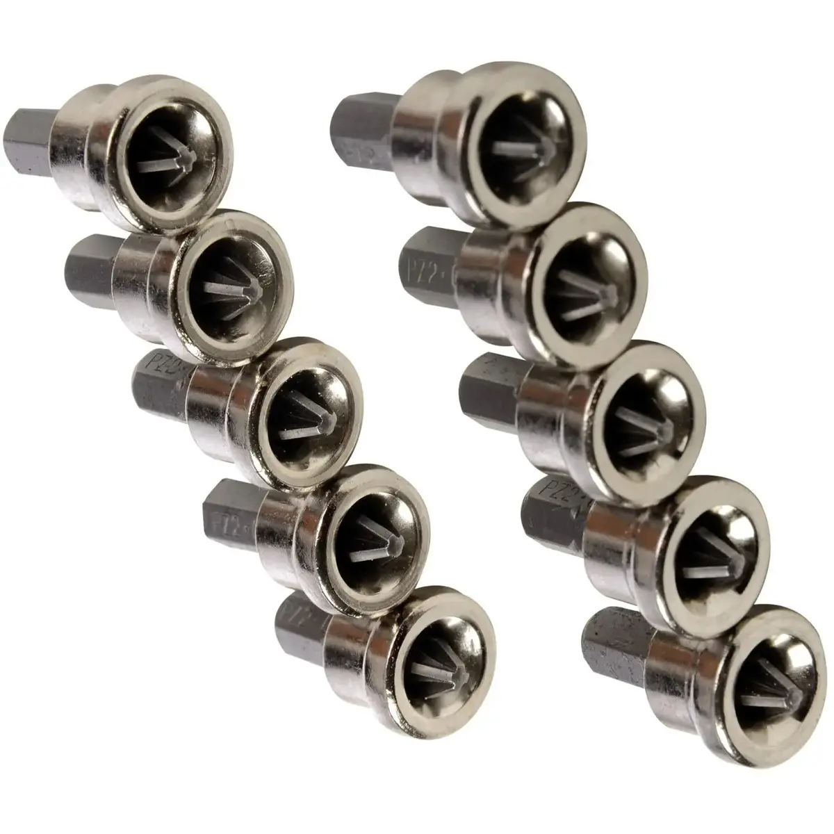 Silverline 10 Pack Drywall Bits Ph2 Phillips Drill Adjustable Depth Stop 1