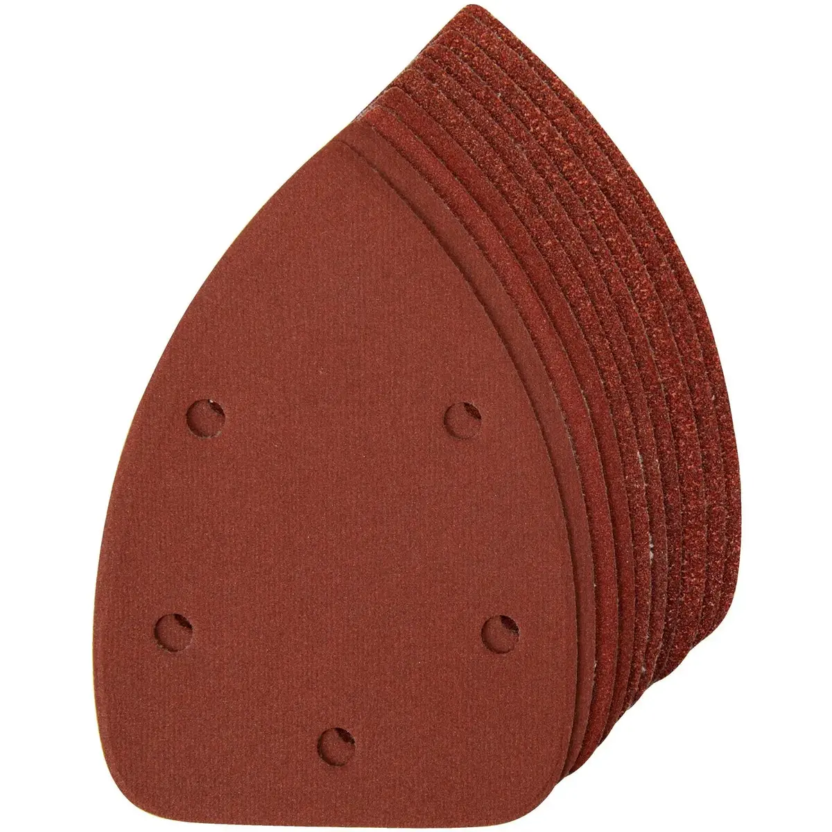 Silverline 10 Piece 140Mm Hook & Loop Detail Sander Sheets 1