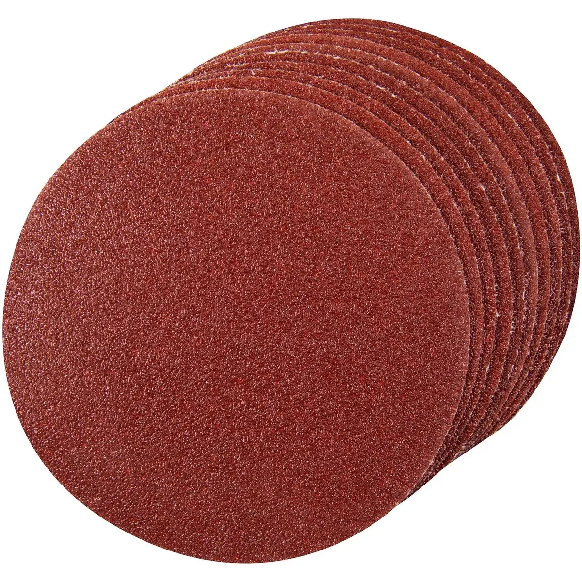 Silverline 10 Piece Hook & Loop Sanding Discs 1
