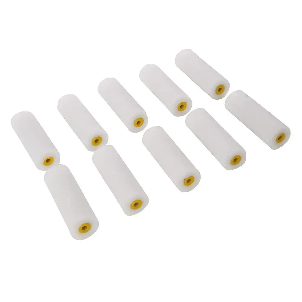 Silverline 100Mm Mini Roller Sleeves 10Pk Gloss 398771 1
