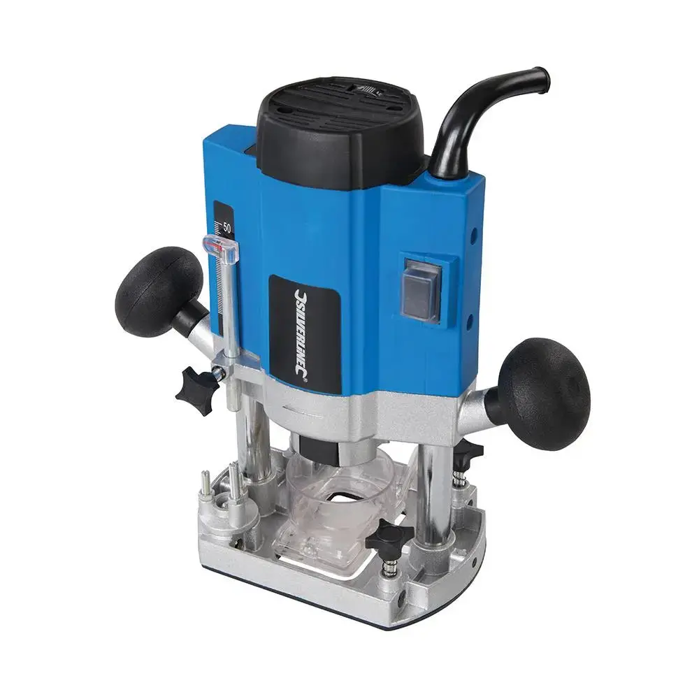 Silverline 1020W Plunge Router 1/4" 329863 1