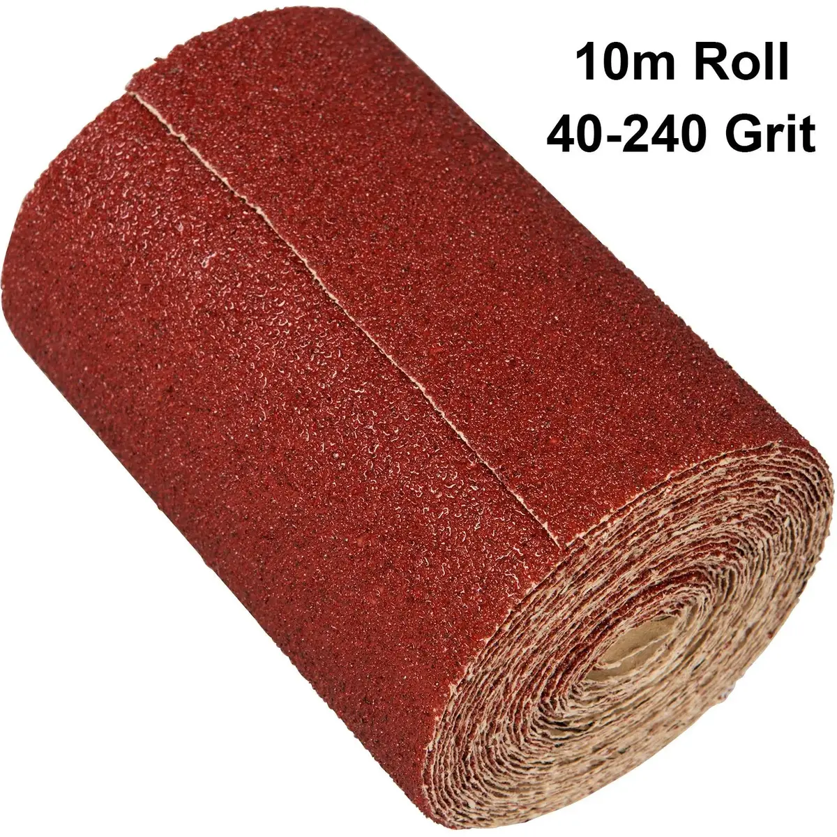 Silverline 10M Aluminium Oxide Sanding Roll 40-240 Grit 1