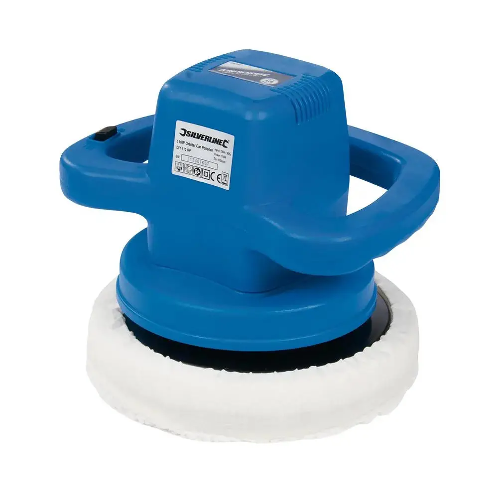 Silverline 110W Orbital Car Polisher 240Mm 261362 1