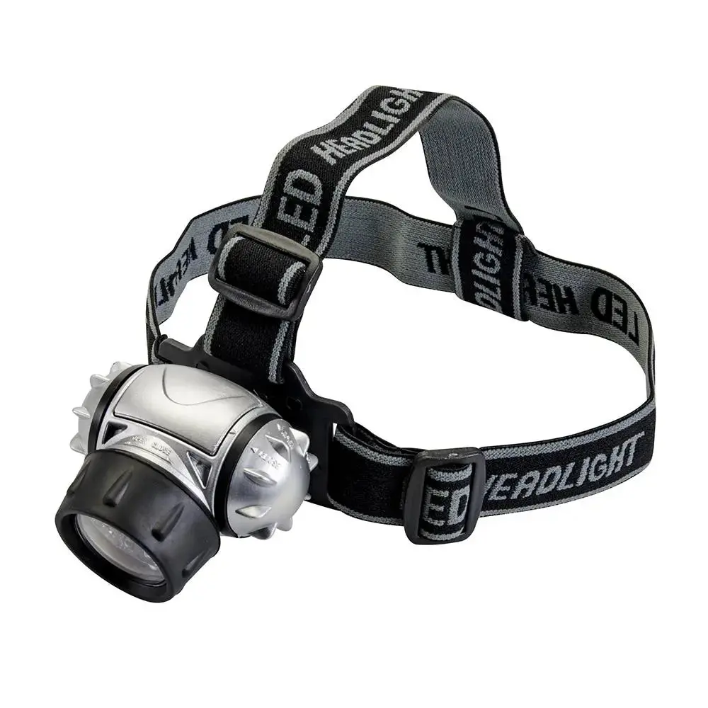 Silverline 12 Led Multi-Mode Headlamp Light Water Resistant Bike 1