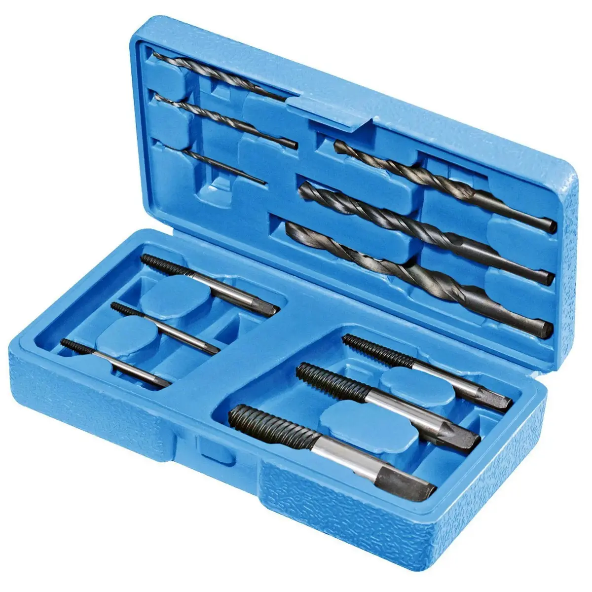 Silverline 12 Piece Screw Extractor Set Damaged Broken Stud Remover 1