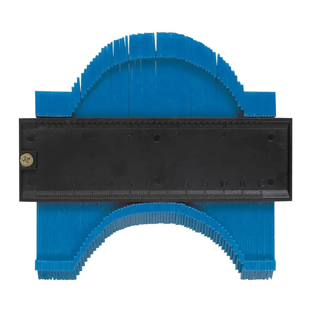 Silverline 125Mm Profile Contour Gauge 45Mm Deep Decorating Template 1