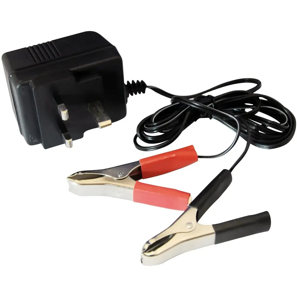 Silverline 12V Trickle Charger 3 Pin Plug Car Battery Motorcycle Quad Tractor 1