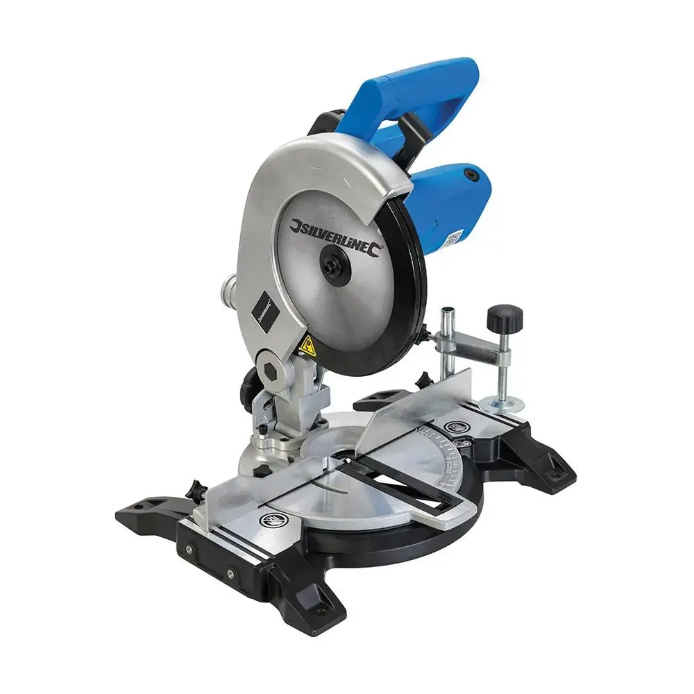 Silverline 1400W Compound Mitre Saw 210Mm 262705 1