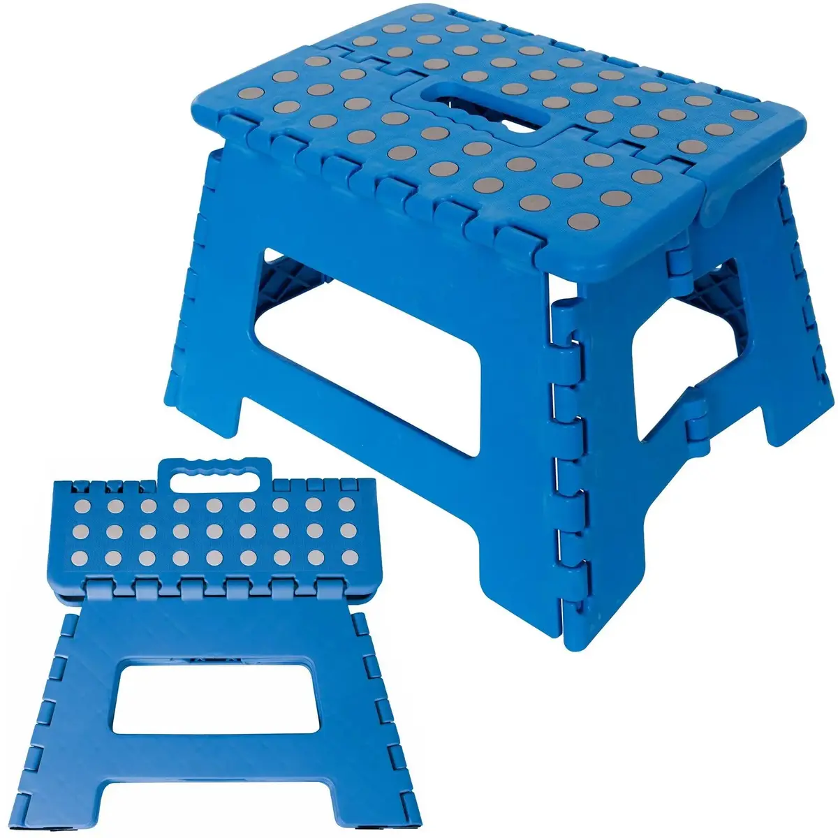 Silverline 150Kg Folding Step/Stool Anti-Slip Home Garage Camping 1
